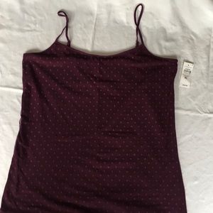 Ann Taylor Plum Cambisole